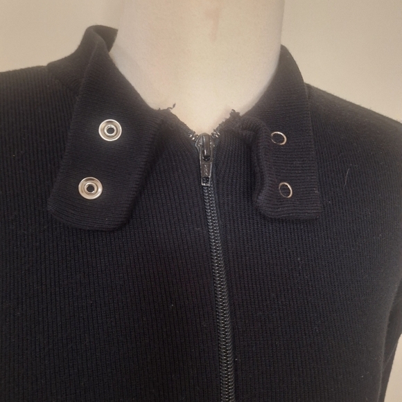 Vintage Daniel Hechter Sport zip Knit sweater SZ M - Picture 4 of 8